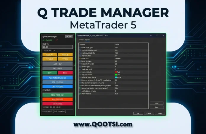 QTrade Manager - Meta Trader 5