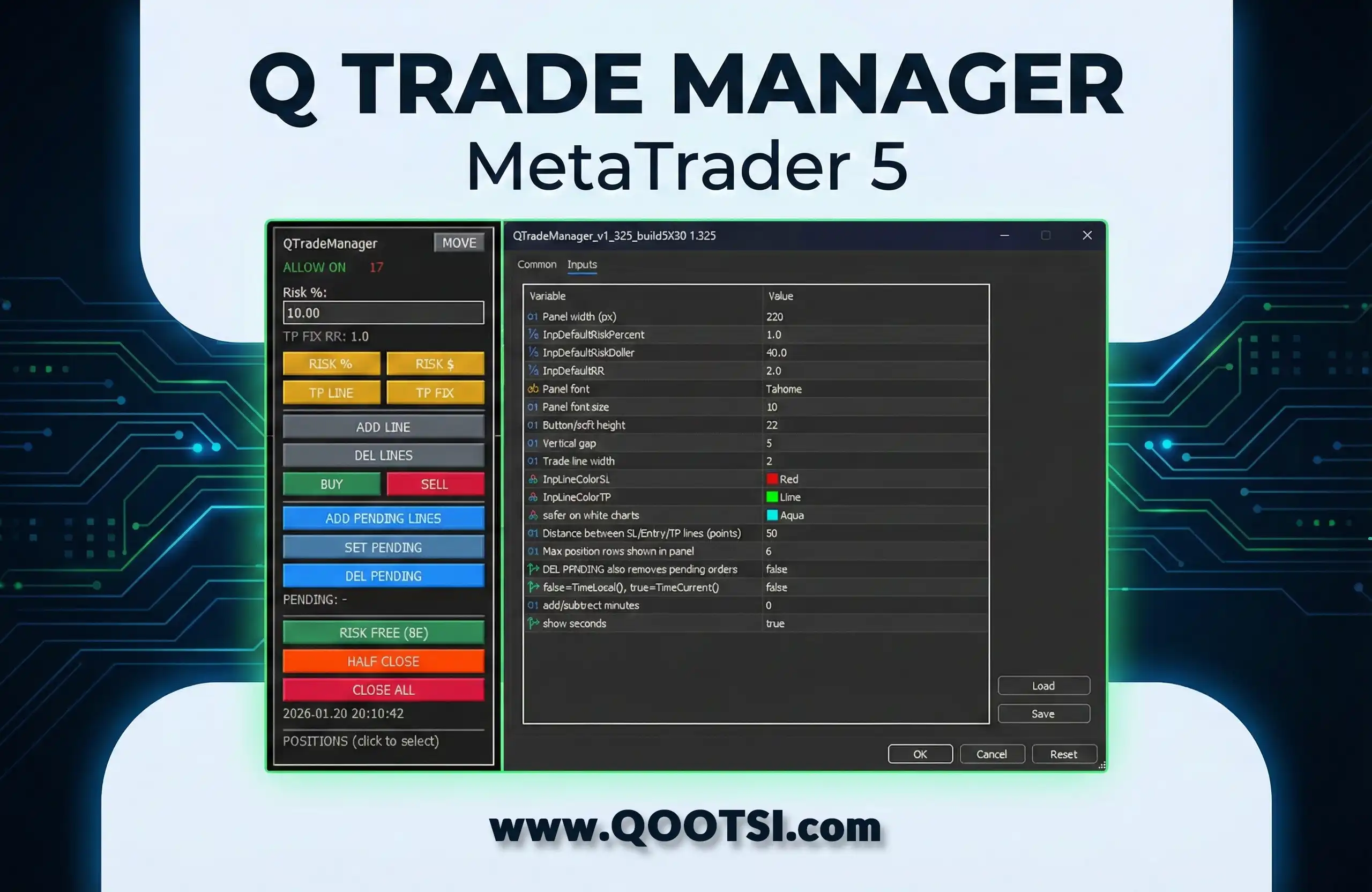 QTrade Manager – Meta Trader 5 QTrade Manager - Meta Trader 5